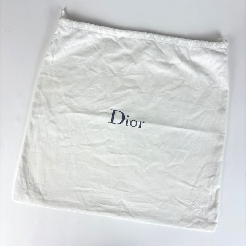 Christian Dior Book Tote Bag Medium Oblique Handbag Tote Bag Canvas Gray White