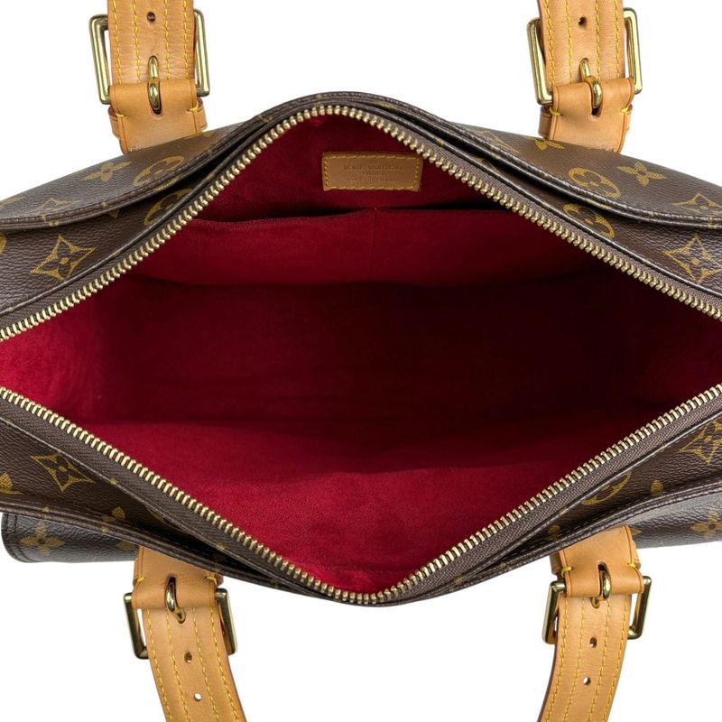 Louis Vuitton Multipuri City Handbag Shoulder Tote Bag Monogram Brown M51162