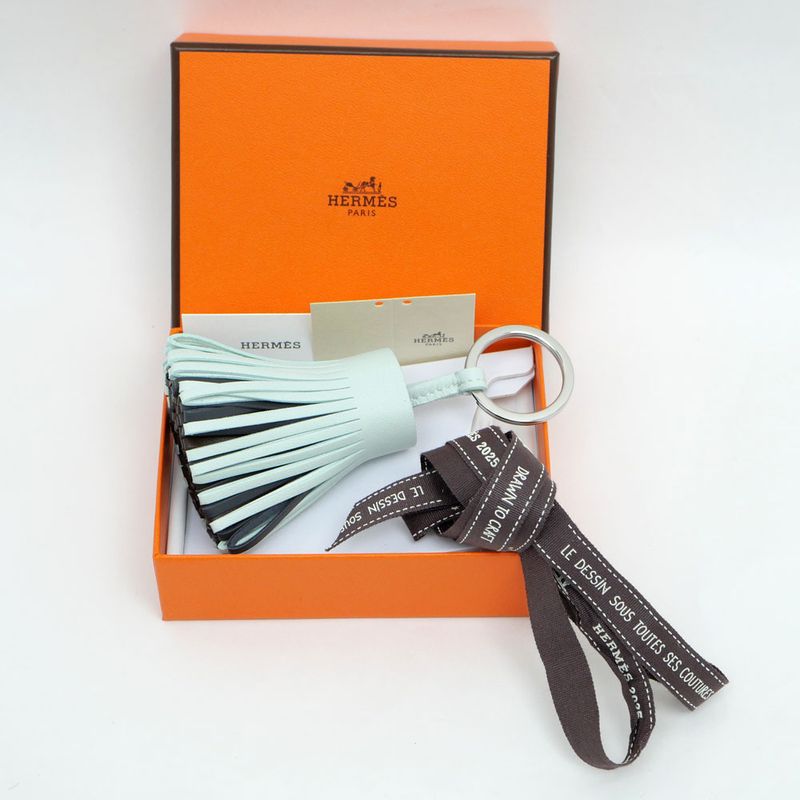 Hermes Carmen Tricolor Peppermint Ardoise Chocolat Agno-milo W Engraved