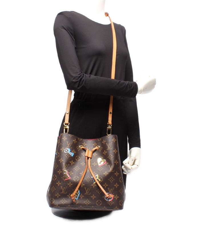 Louis Vuitton Shoulder Bag Shoulder Crossbody Naonoe Monogram Lovelock M44369