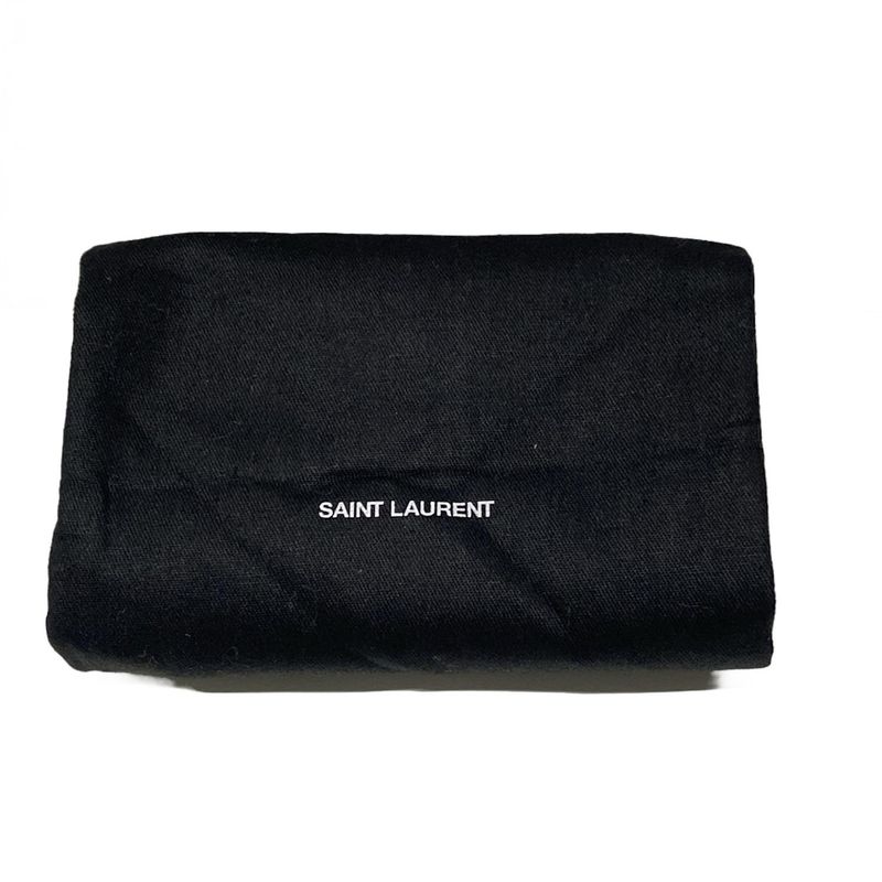 Saint Laurent Paris Bifold Wallet 668322 White X Pink X Multi Floral Pattern