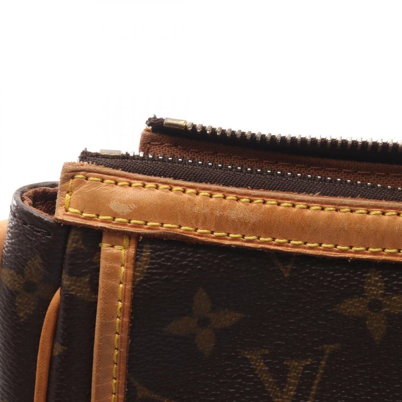 Louis Vuitton Shoulder Bag Thuram PM M40076 PVC Coated Canvas Leather Thuram PM