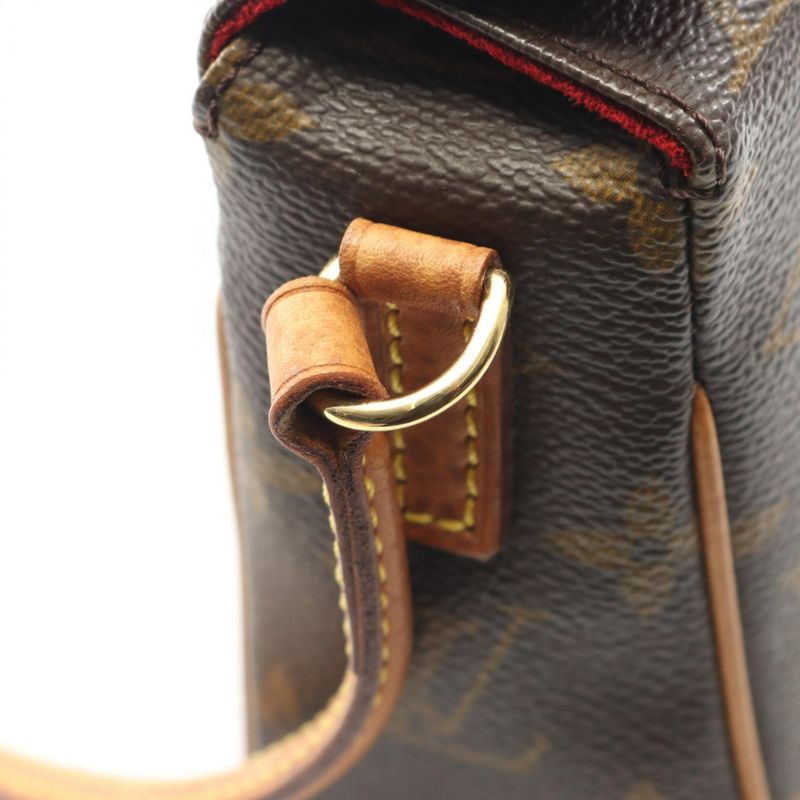 Louis Vuitton Handbag Recital M51900 PVC Coated Canvas Leather Recital Women's