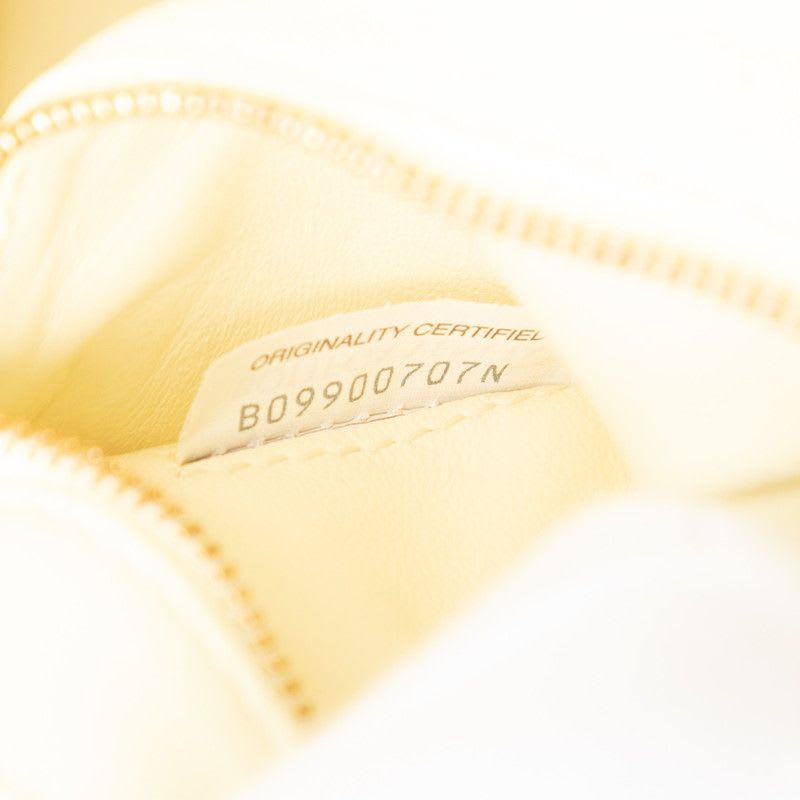 Bottega Veneta Maxi Intrecciato Padette Cassette Yellow Leather Women's