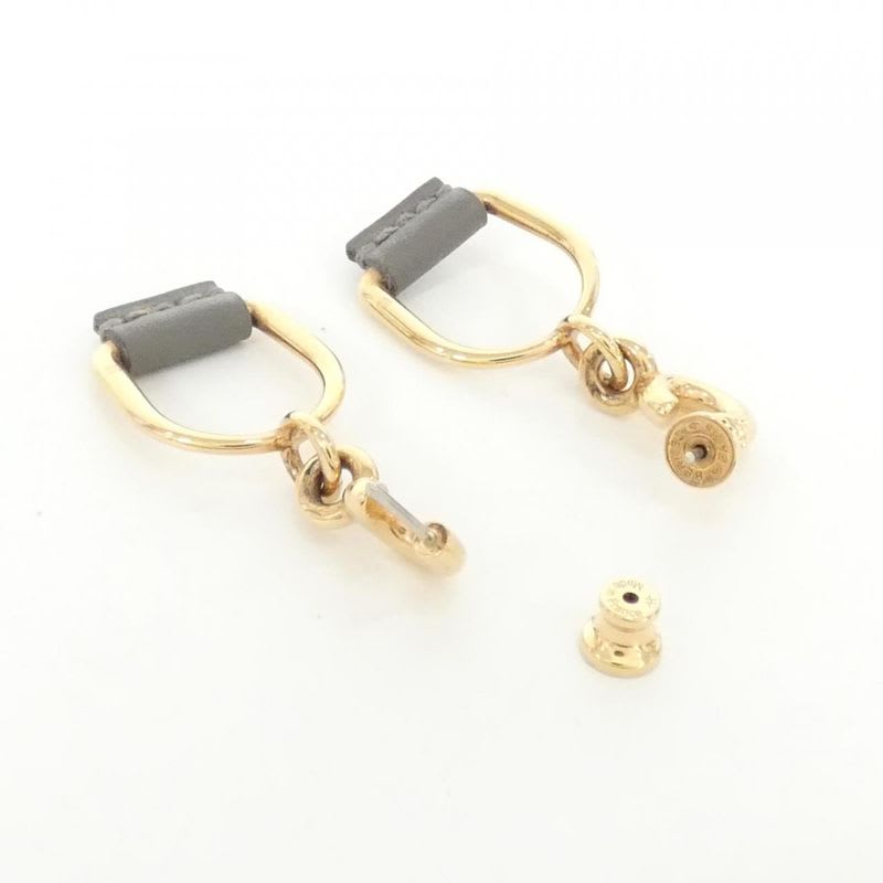 Hermes Eritage Equestre Etrier PM CD Earrings