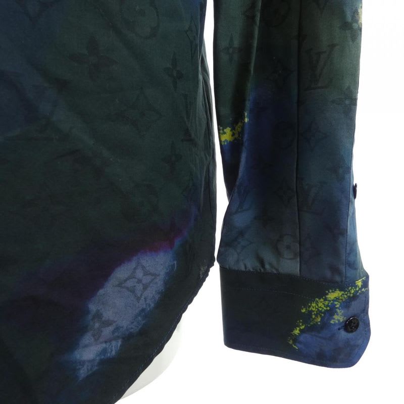 Louis Vuitton Monogram Tie and Dye Blouson Jacket Shirt Hls 07 Wd15
