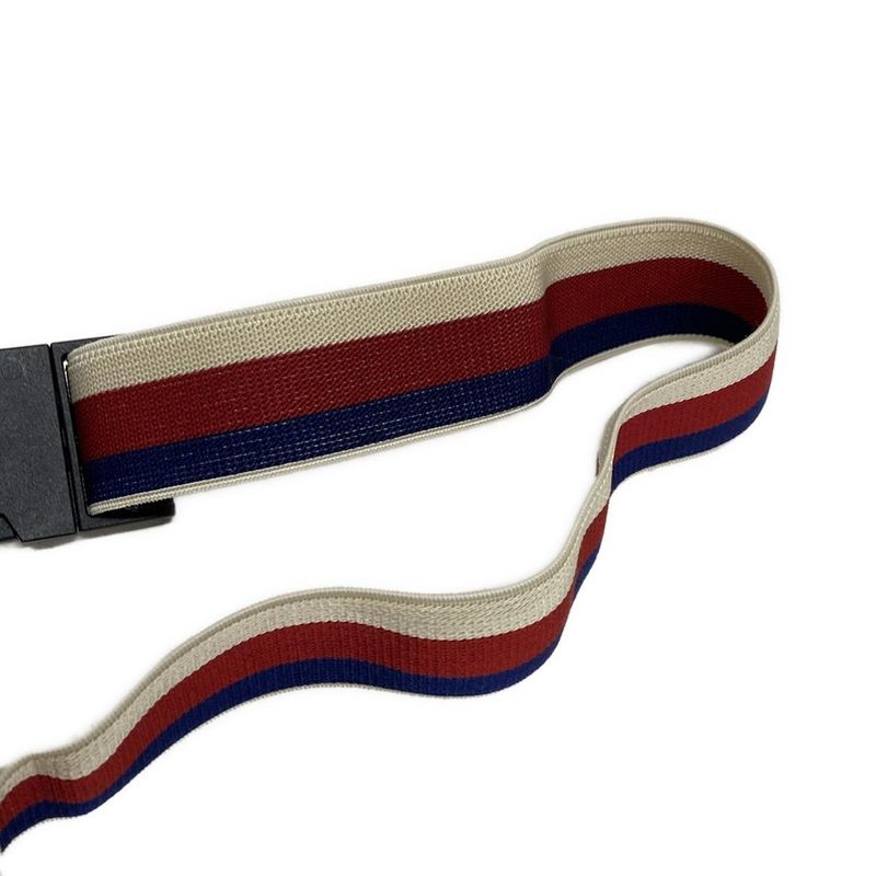 Gucci Waist Pouch Children's Belt Bag 502095 Light Blue X Red X Multi Straw Berry