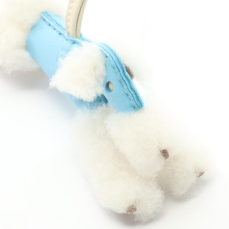 Hermes Charm Buddy Charm Celeste Cles Mouton Leather Buddy Charm Celeste Cles