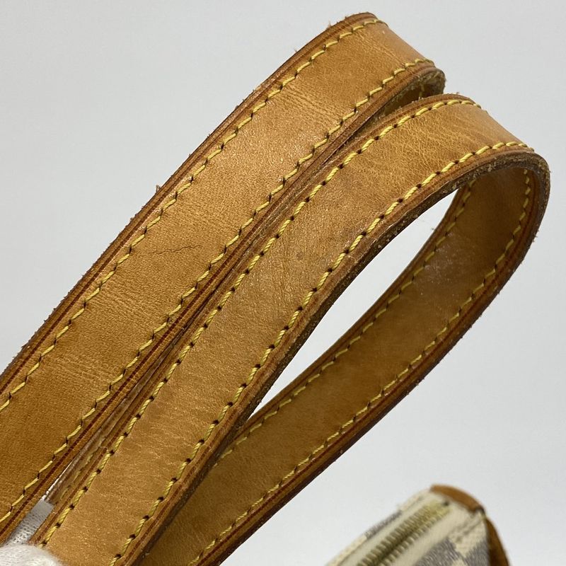 Louis Vuitton Tote Bag Damier Azure Totally MM N51262 White Ladies