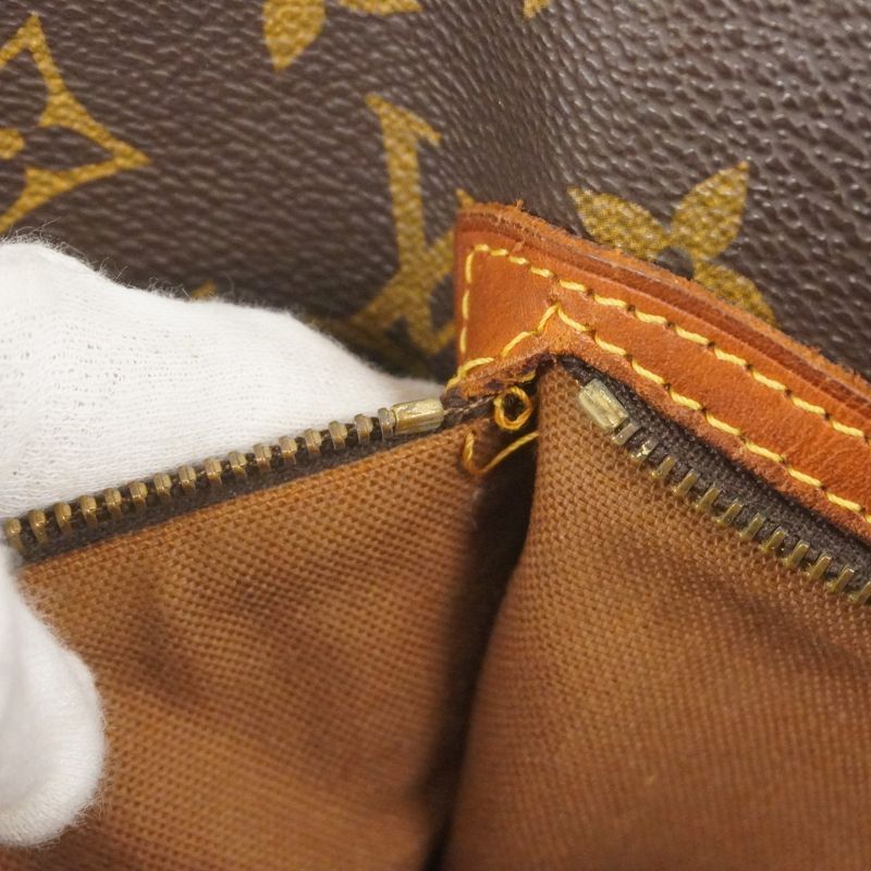 Louis Vuitton Tote Bag Monogram Sac Shopping M51109 Brown Ladies