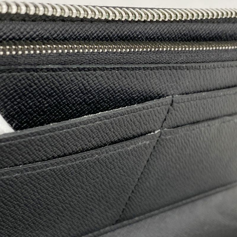 Louis Vuitton Long Wallet Damier Graphite Zippy Wallet Vertical N63095 Black