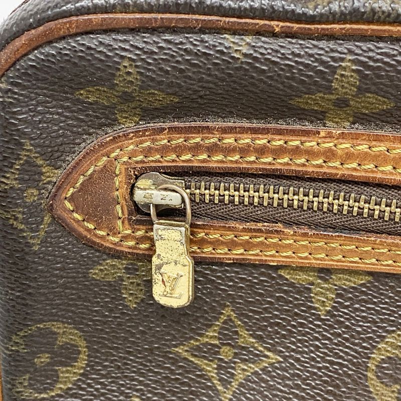Louis Vuitton Clutch Bag Monogram Marly Dragonne GM M51825 Brown Men's