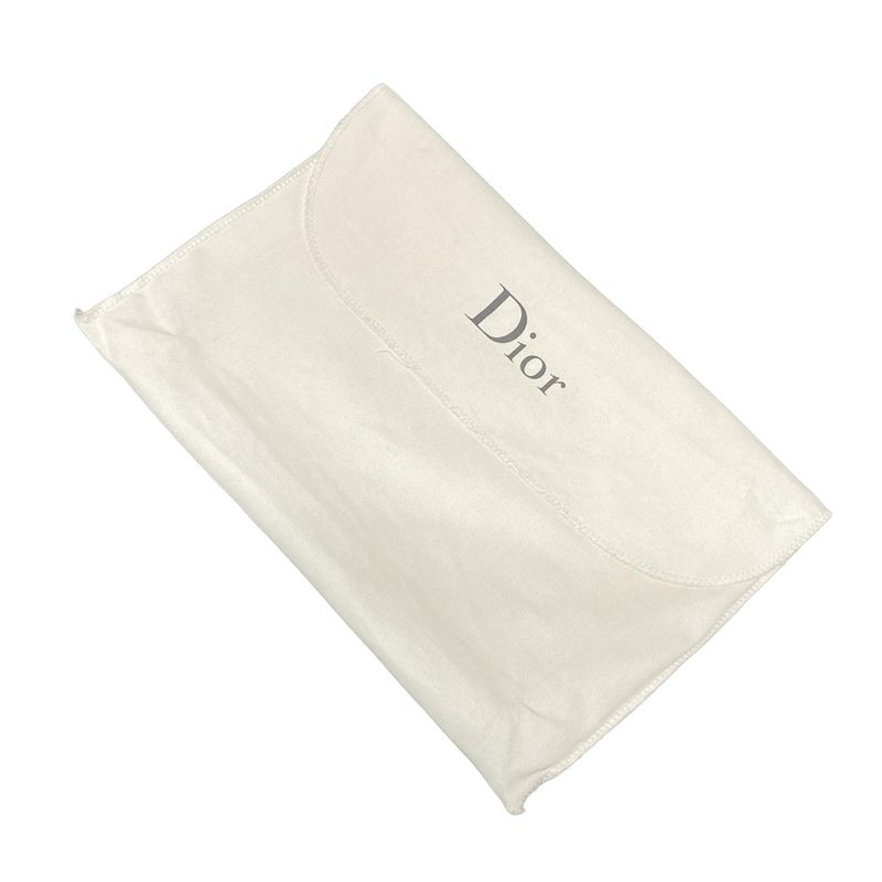 Dior Christian Dior Wallet Diorama S03280sfe Blue Gray Chain Wallet