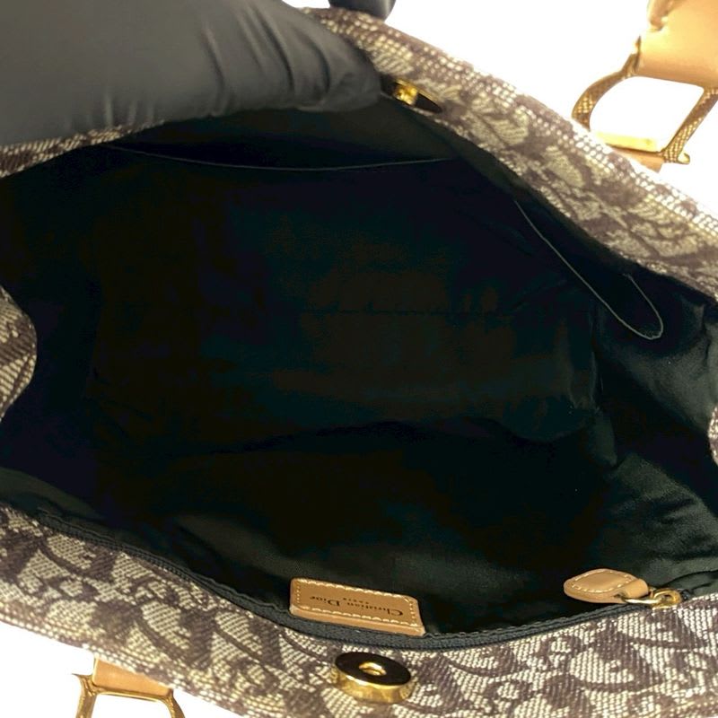 Christian Dior Trotter Pattern Leather