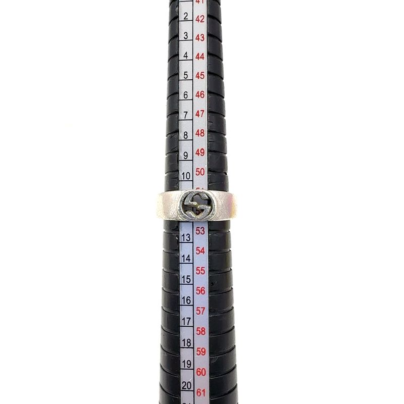 Gucci Interlocking G Ag925 Silver Ring