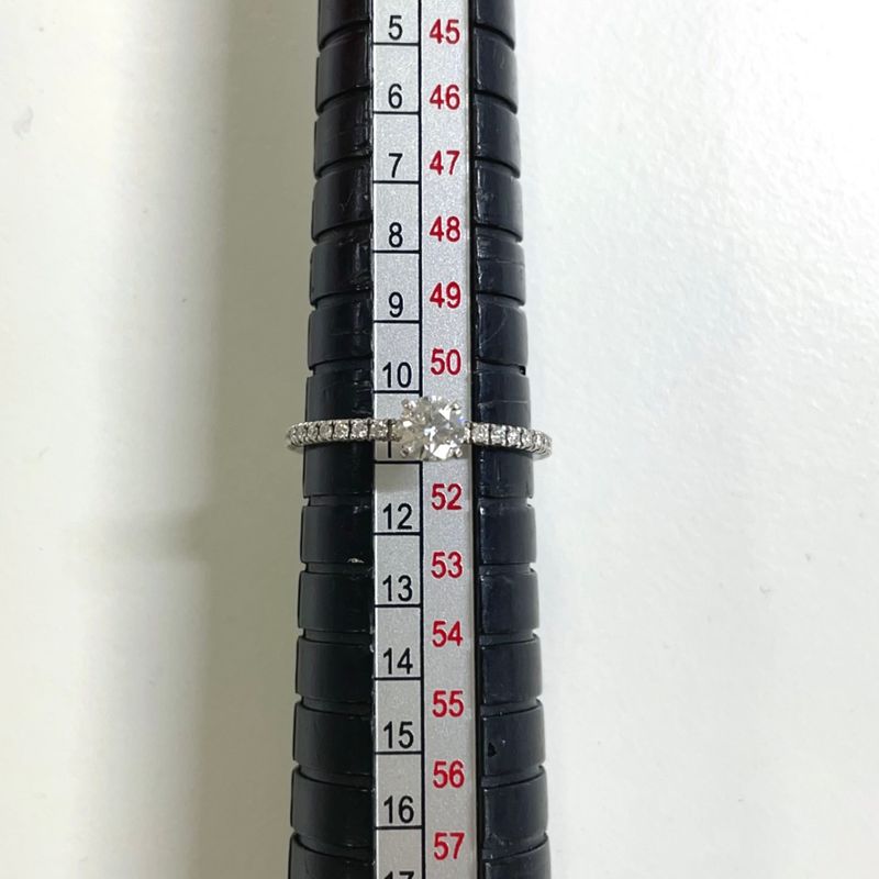 Cartier Etincel De Pt950×diamond Silver Ring N4744247