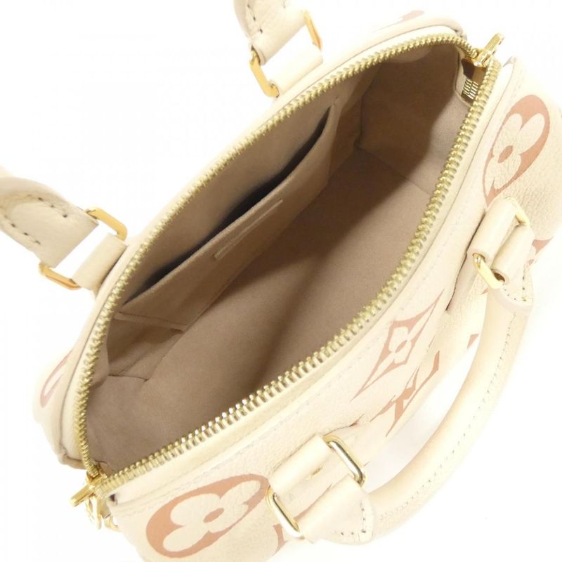 Louis Vuitton Bicolor Monogram Empreinte Speedy Bandouliere 20cm (7.87in)