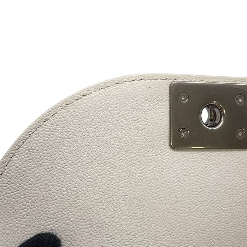 Chanel Chain Shoulder Bag Quilted CC Logo Small Caviar