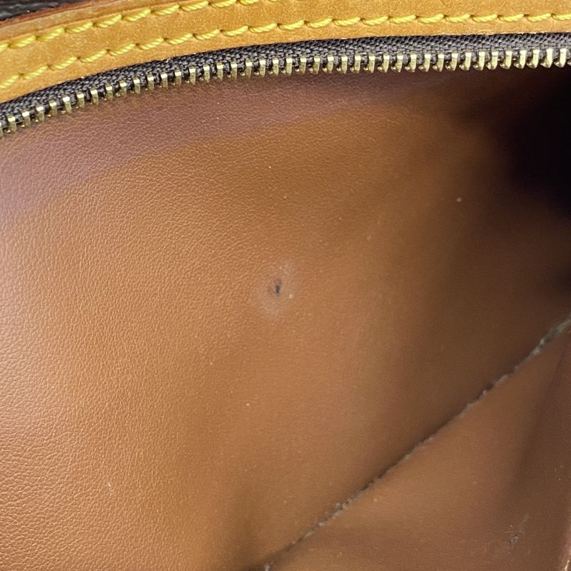 Louis Vuitton Clutch Bag Monogram Marly Dragonne GM M51825 Brown Ladies