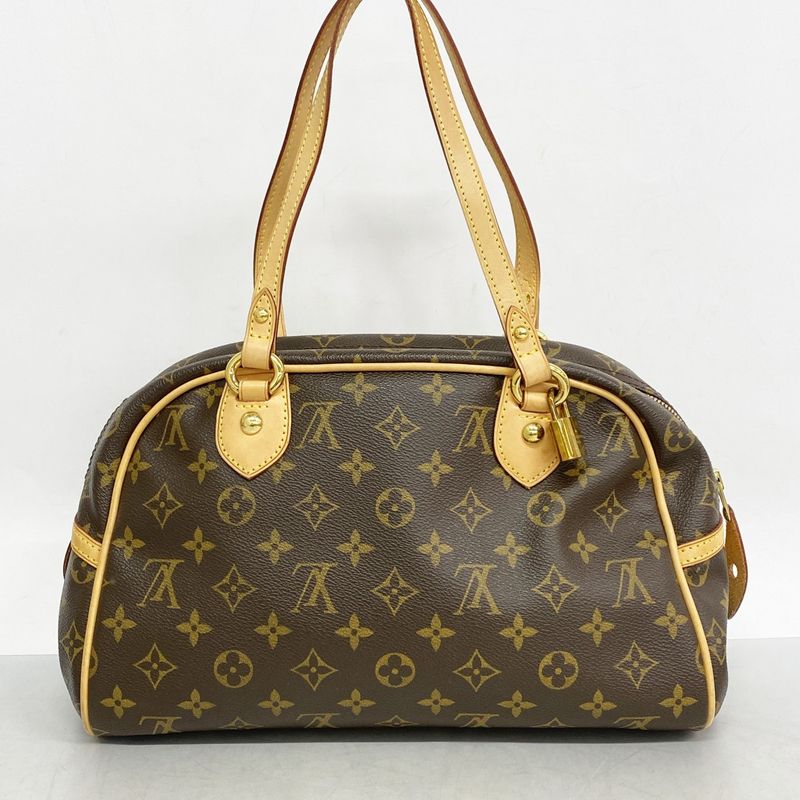 Louis Vuitton Shoulder Bag Monogram Montorgueil PM M95565 Brown Women's