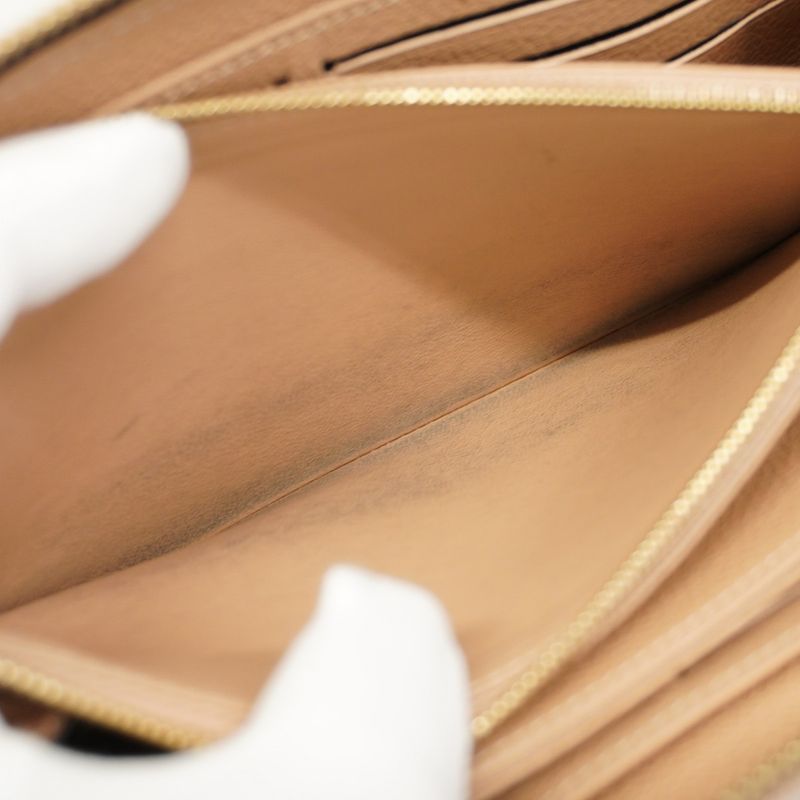 Louis Vuitton Long Wallet Monogram / Empreinte Zippy Wallet M61866 Dune Men's