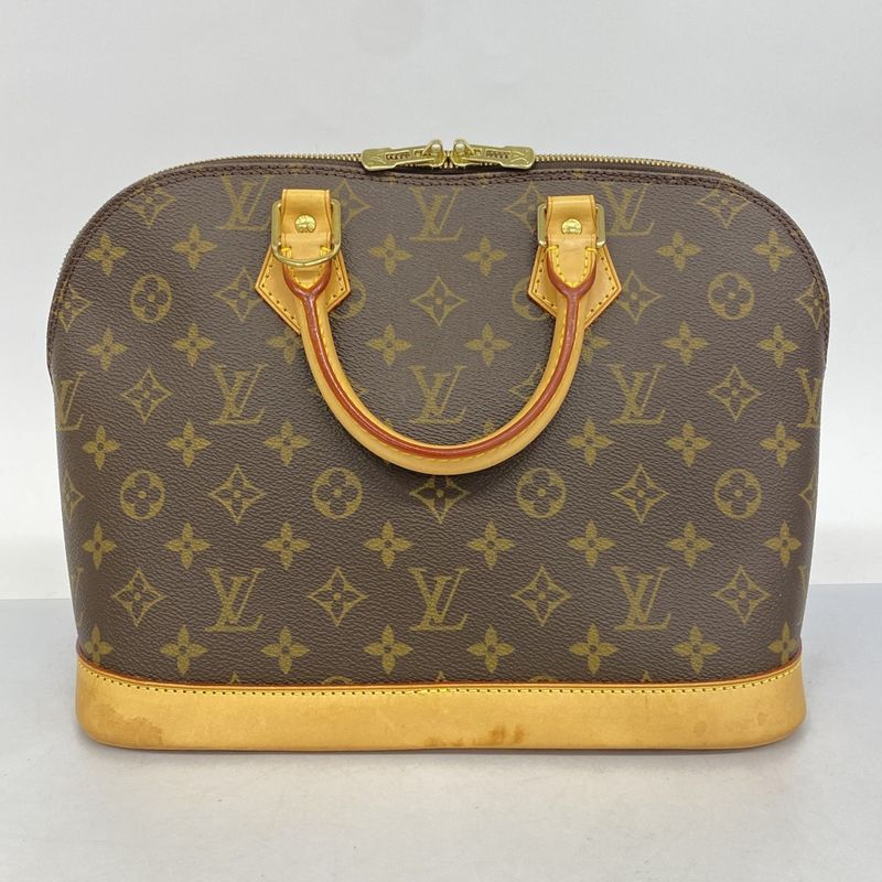 Louis Vuitton Handbag Monogram Alma M51130 Brown Ladies