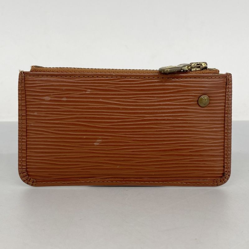 Louis Vuitton Coin Case Epi Pochette Cles M63803 Kenya Brown Men's Women's