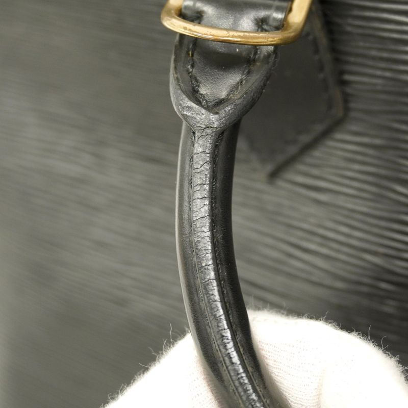 Louis Vuitton Handbag Epi Alma M52142 Noir Black Women's