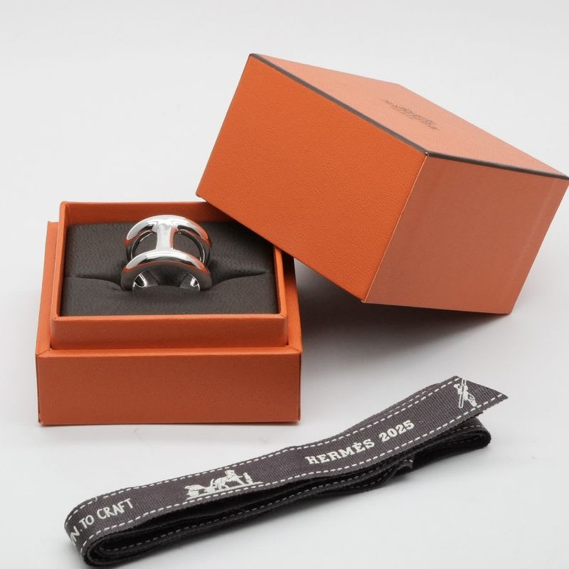 Hermes Osmozu Ring AG 925 Silver Chaine