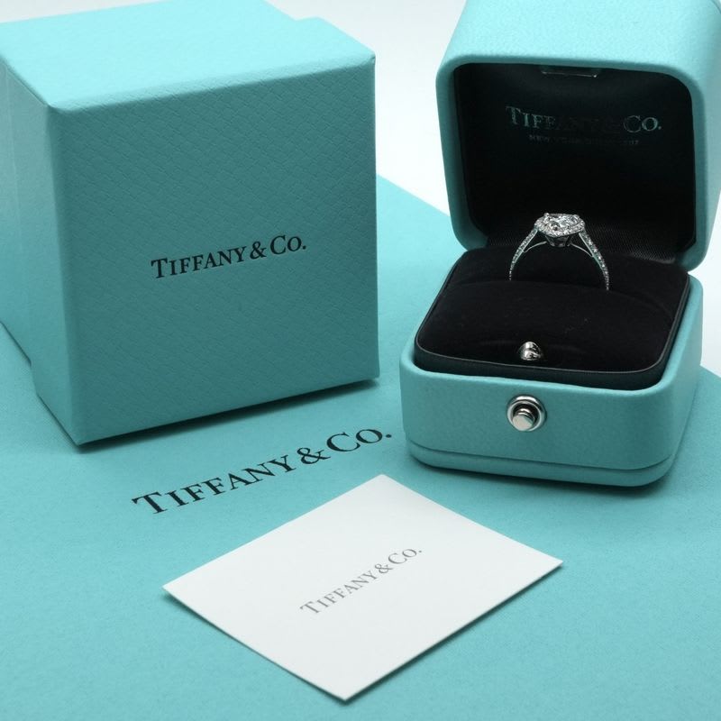 Tiffany & Co Heart Shape Engagement Ring