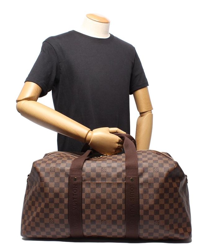 Louis Vuitton 2way Boston Bag Shoulder Bag Weekender GM Damier N41139 Men Women