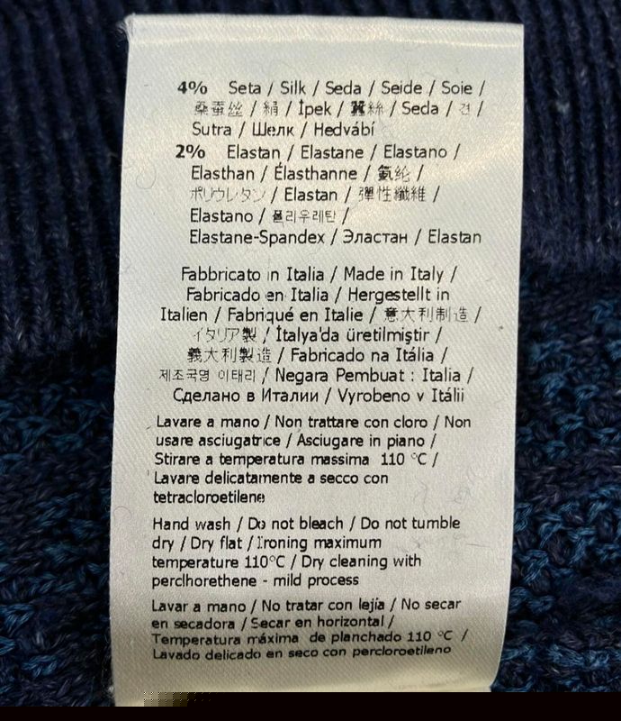 Fendi Short Sleeve Knit Zucca Fzy443ao5j Men's SIZE 54 (xxl) Fendi