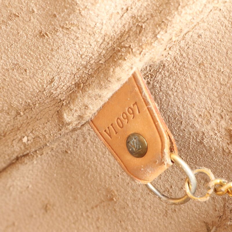 Louis Vuitton Monogram Bucket GM M42236 Leather Tote Bag Shoulder Brown A4