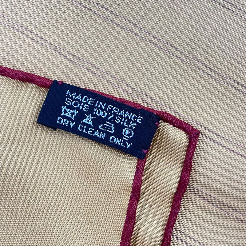 Hermes Carre 90 Tailwind Vent Portant Scarf Silk Orange