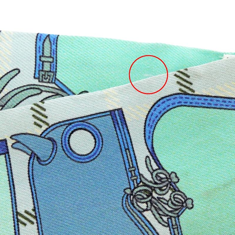 Hermes Twilly-kamaille Yellow Multicolor Silk Scarf Accessories