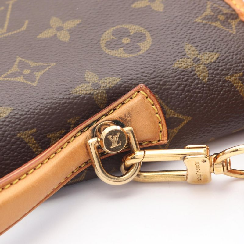 Louis Vuitton Handbag Beverly M51121 PVC Coated Canvas Leather Beverly Women's