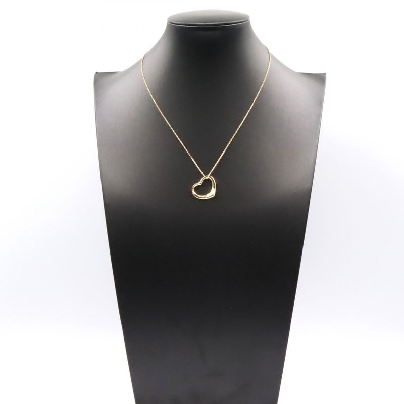 Tiffany & Co Tiffany&co Necklace Open Heart Necklace Neck Circumference 40.5cm