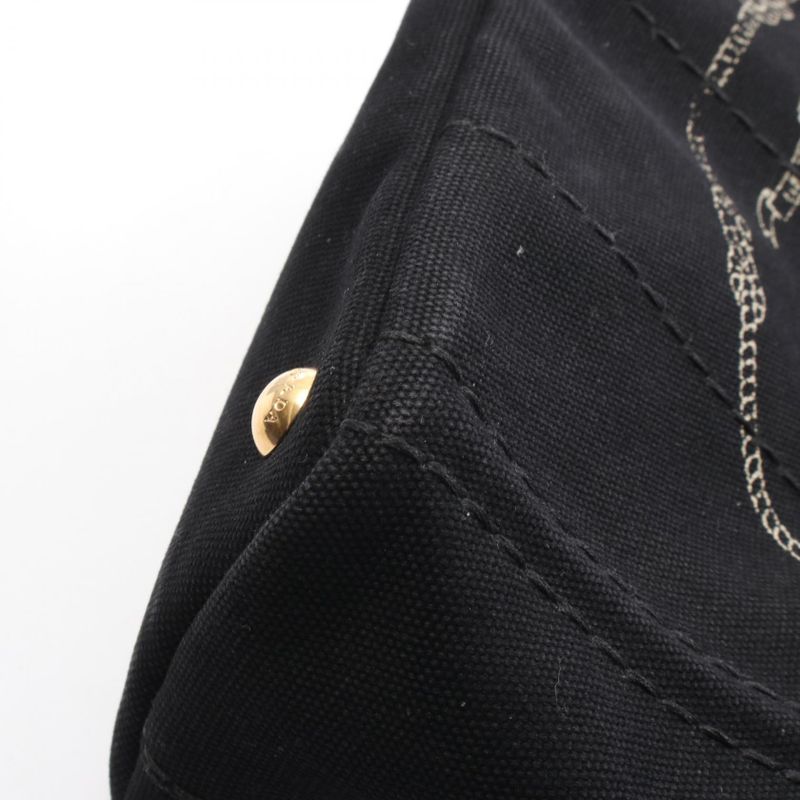 Prada Tote Bag Canapa 1bg439 Black Other 2way Canapa Tote Ladies Used B
