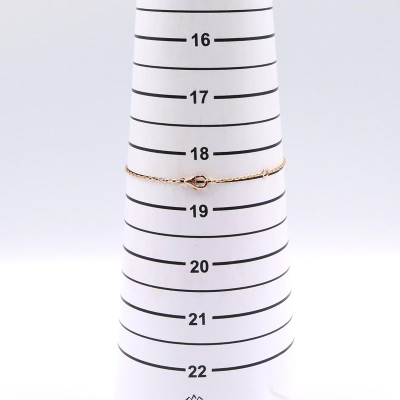Cartier Bracelet Double C 2 pd Arm Circumference 16 18.5 cm 18K