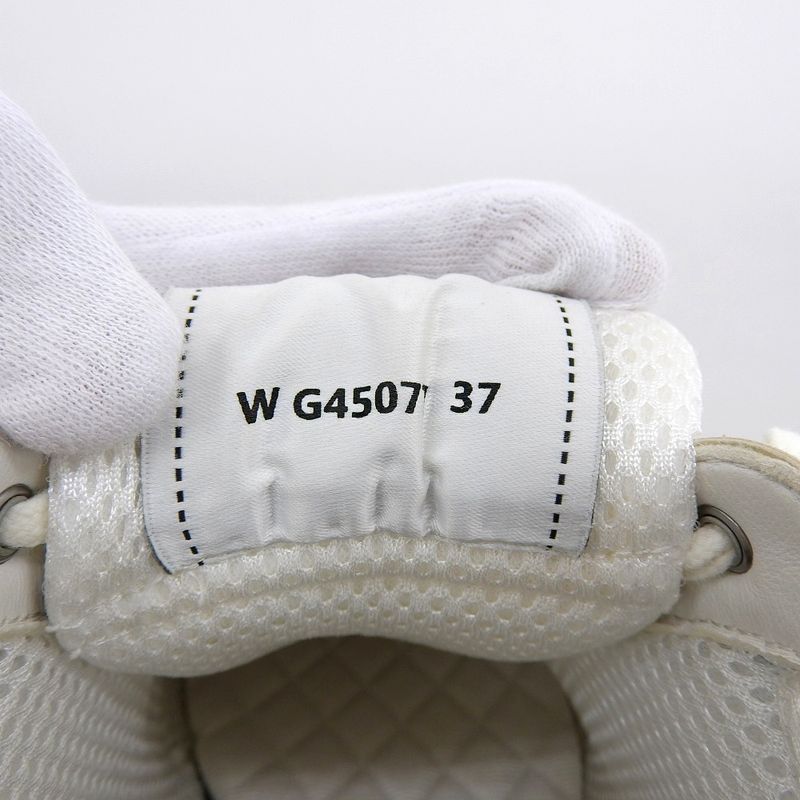 Chanel Cocomark Sneakers Shoes Ladies Beige 37 G45077 37