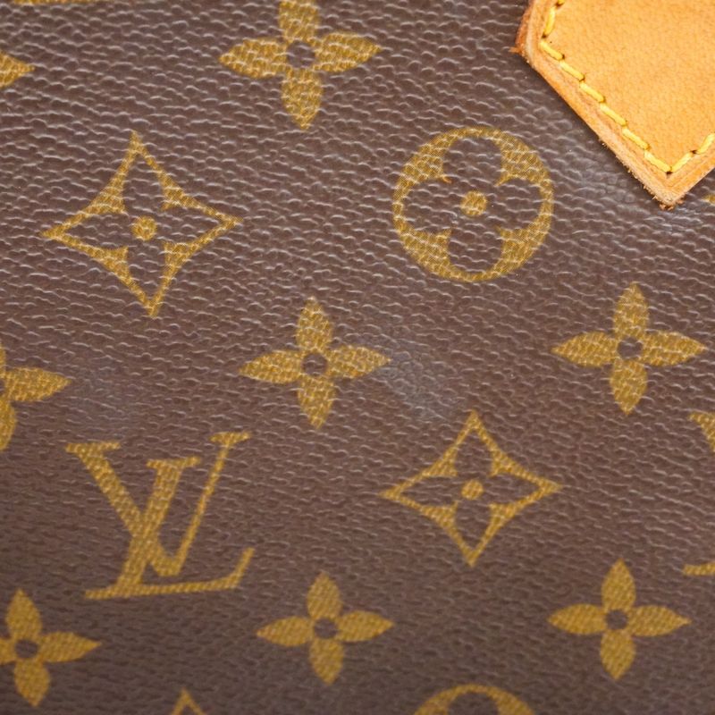 Louis Vuitton Tote Bag Monogram Sac Plastic M51140 Brown Ladies