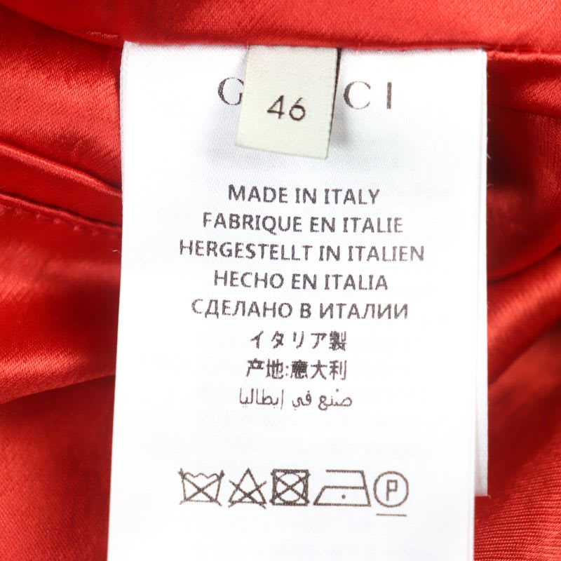 Gucci GG Blade Bomber Jacket Logo Patch Souvenir Skajan