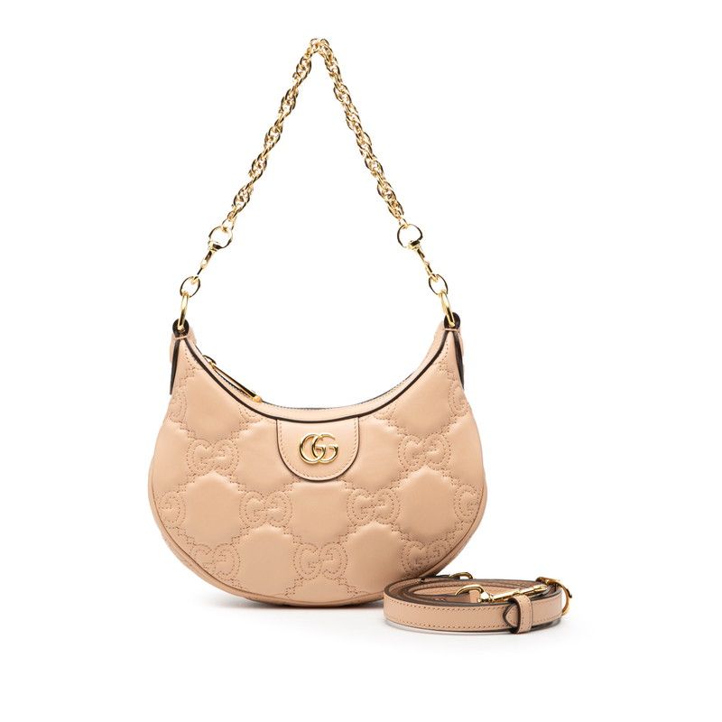 Gucci Ggmatelasse Handbag Shoulder Bag 2way 739736 Beige Leather Women's Gucci