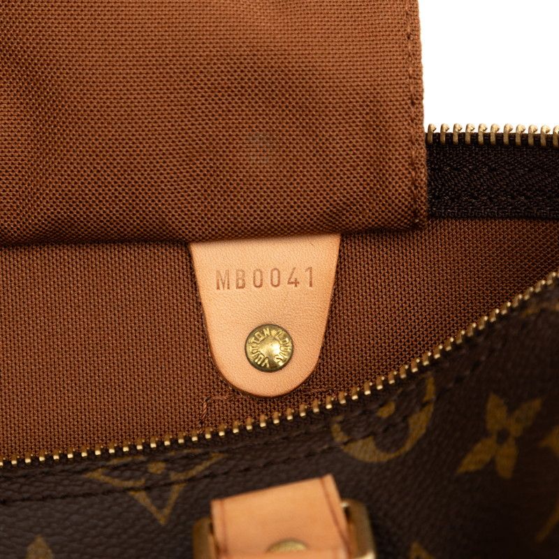 Louis Vuitton Monogram Speedy 35 Handbag Mini Boston Bag M41107 Brown PVC