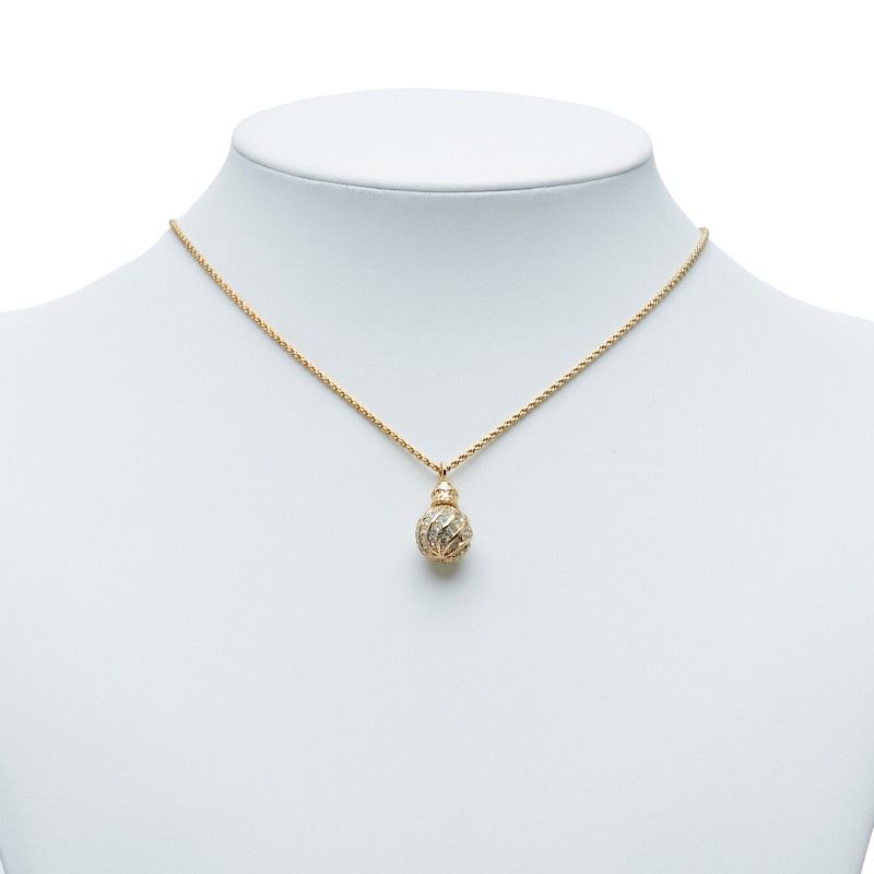 Dior Ball Rhinestone Gold Plated Ladies Dior