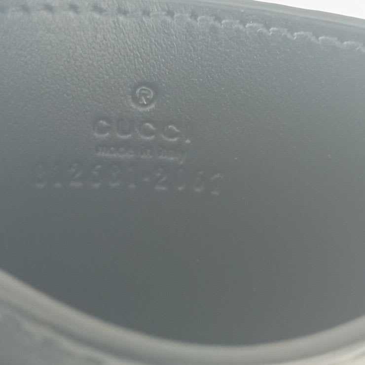 Gucci Card Case Business Holder Maxi Gray