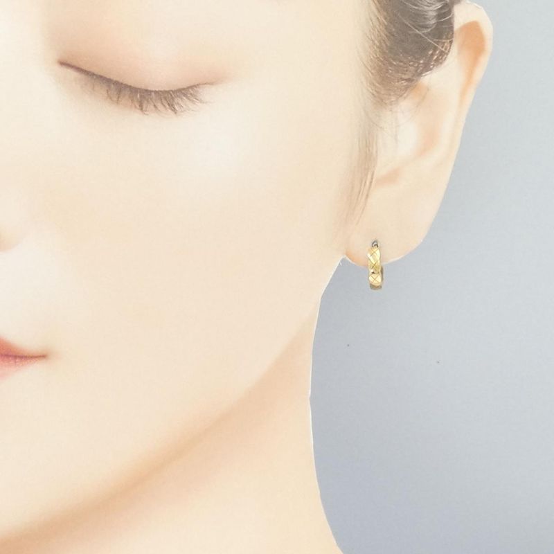 Chanel Coco Crush Mini Hoop Earrings