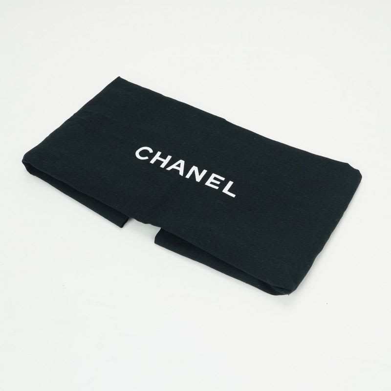 Chanel Quilted Bag Tote Leather Black Silver Hardware Coco
