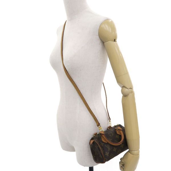 Louis Vuitton Monogram Mini Speedy With Strap M41534 (used)