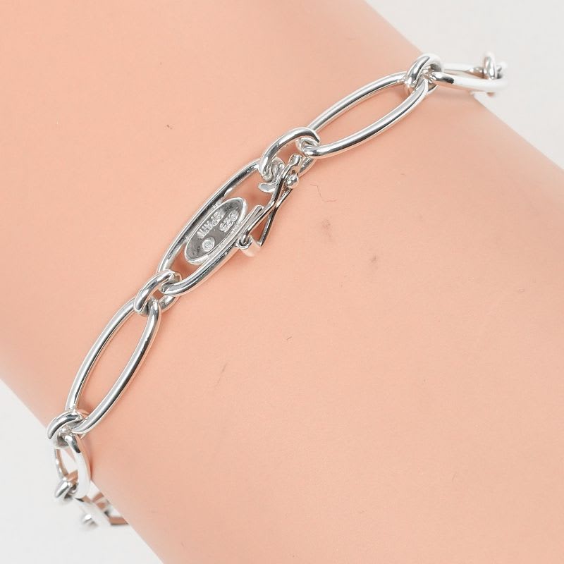 Tiffany & Co Starfish Oval Link Silver 925 Women's G Bracelet